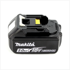 Makita DTD 152 T1J 18V Li-Ion Visseuse à chocs sans fil avec boîtier Makpac + 1x Batterie BL 1850 5,0 Ah Li-Ion - sans Chargeur 3
