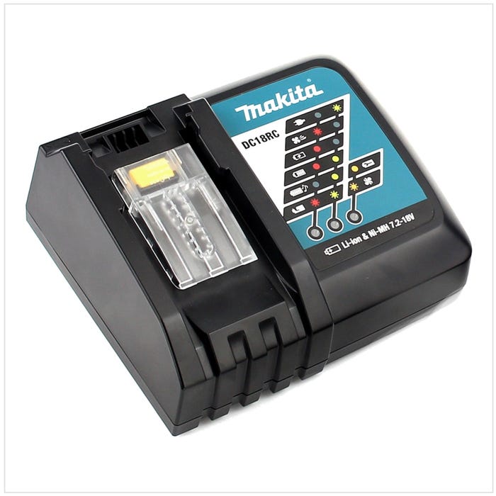 Makita Power Set Chargeur rapide DC 18 RC + 2x Batteries BL 1840 4 Ah 18 V 2