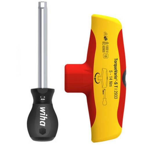 Wiha TorqueVario®-S T electric Tournevis dynamométrique 1 pièce 5 - 14 Nm
