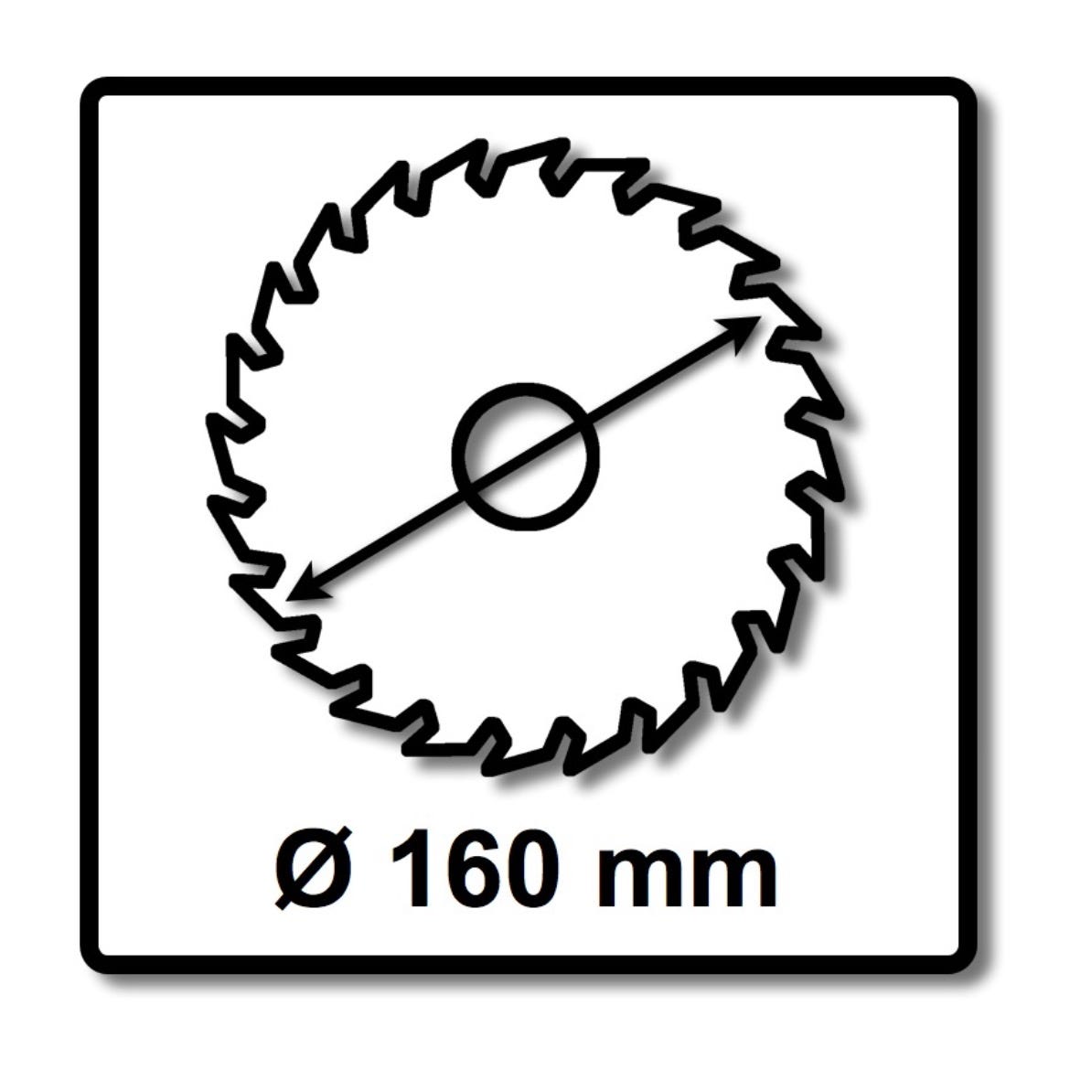 Bosch Lame de scie circulaire Expert for Wood 160 x 1,0 x 20 mm - 48 dents pour bois ( 2608644505 ) 1