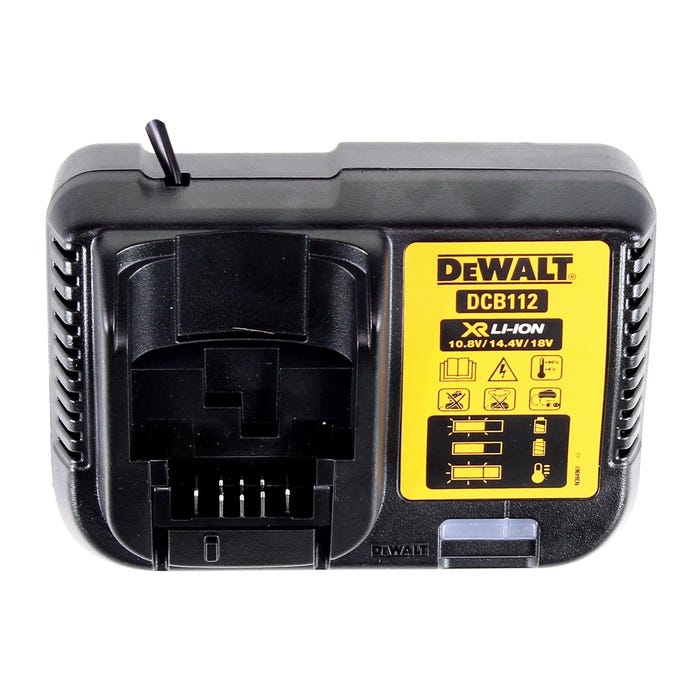 Chargeur de Batteries DEWALT DCB112 10,8 V à 18 V Li-ion 3