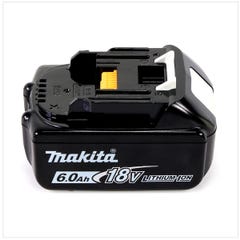 Makita Kit Power Set avec 1x Batteries BL 1860 B 6,0 Ah 18 V + Chargeur rapide DC 18 RC 1