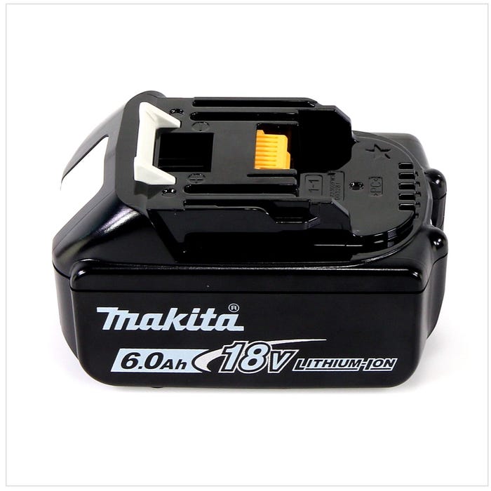 Makita Kit Power Set avec 1x Batteries BL 1860 B 6,0 Ah 18 V + Chargeur rapide DC 18 RC 3