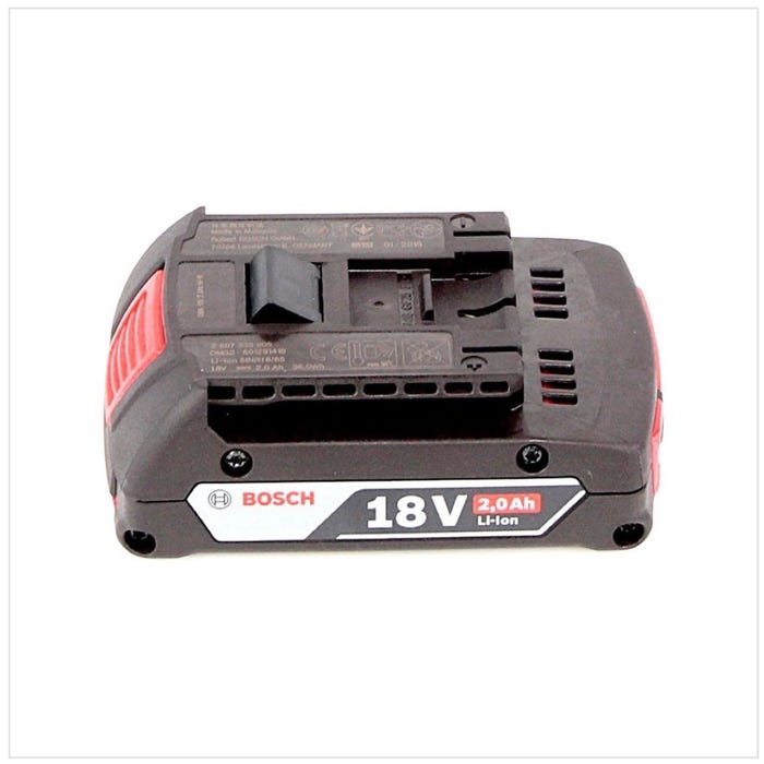 Bosch Kit avec 1x Batterie GBA 2 Ah + Chargeur GAL 1880 CV 3