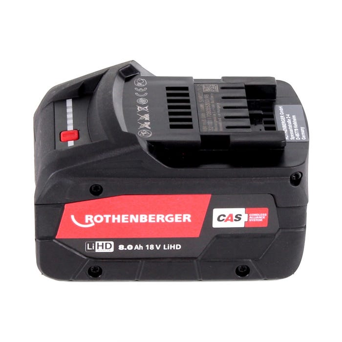 Rothenberger RO BP18/8 Li-HD - 1x Batterie 18 V / 8,0 Ah ( 1000002549 ) 1