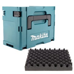 Makita MAKPAC 3 Coffret + Insert universel pour outils sans fil Makita 18V ( Visseuses, Scies, Ponceuses ) 0