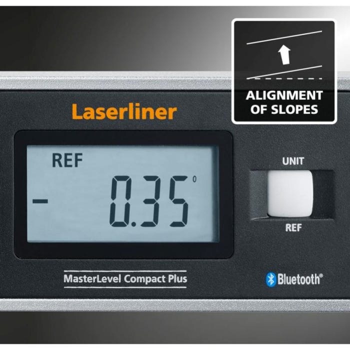 Niveau à bulle numérique Laserliner MasterLevel Compact Plus 081.265A avec aimant 30 mm 5