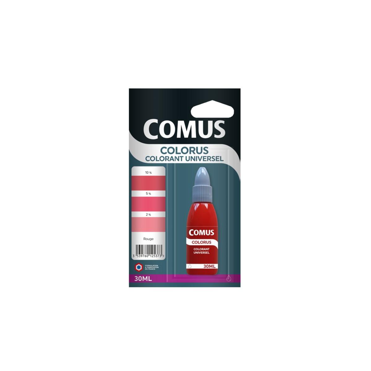 Colorus - ROUGE 30ml - Colorant Universel - COMUS