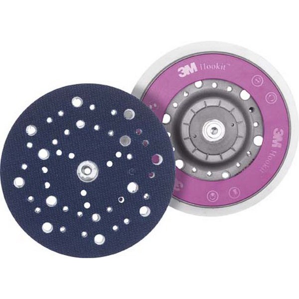 Plateau pour meules auto-agrippantes Hookit (TM), Fixation : M8, Modèle Standard, Ø 150 mm