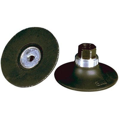 Plateau pour disques abrasifs Ø 76,2 mm (1/4''), Roloc (TM), Dureté : extra dur