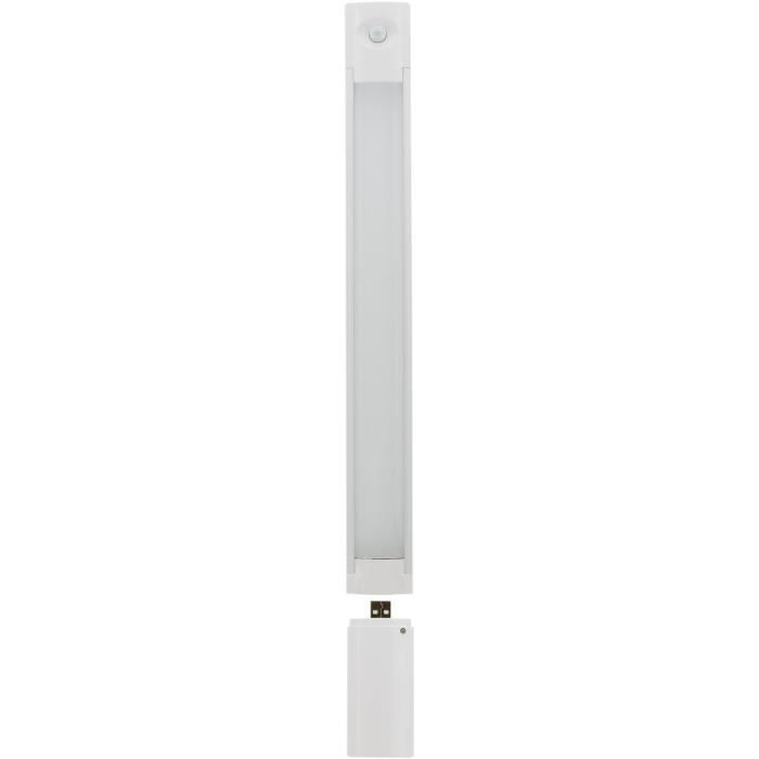 Réglette LED rechargeable USB avec capteur de détection 1,3W 50lm 3