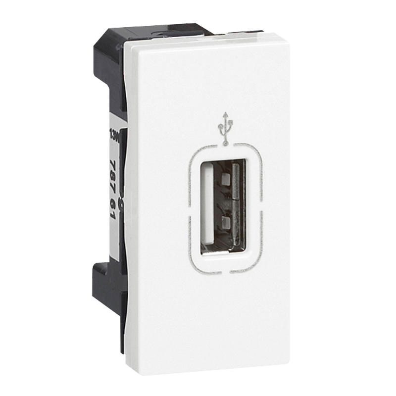 Prise murale USB femelle LEGRAND 22.5X45