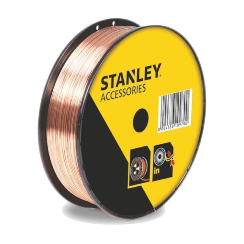 STANLEY 460628 Bobine fil acier pour soudure MIG/MAG sans gaz - O 0,9 mm - 0,9 kg 0