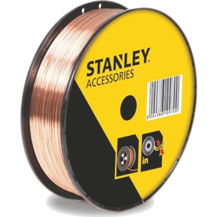STANLEY 460628 Bobine fil acier pour soudure MIG/MAG sans gaz - O 0,9 mm - 0,9 kg 2