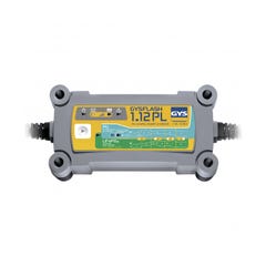 Chargeur batterie Plomb/LiFePO4 12V 1A de 2 à 32Ah GYSFLASH 1.12PL 0