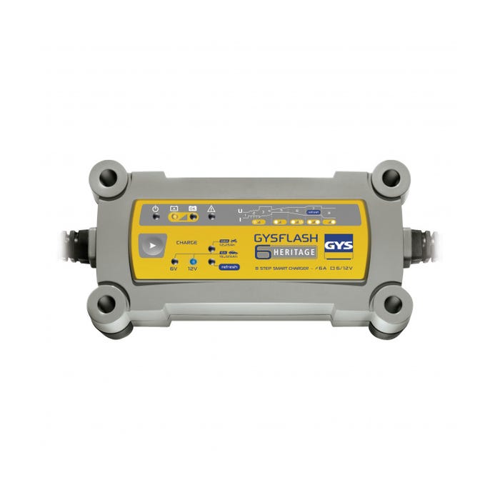Chargeur de batterie 6/12 V GYSFLASH HERITAGE 6 A Gys 0