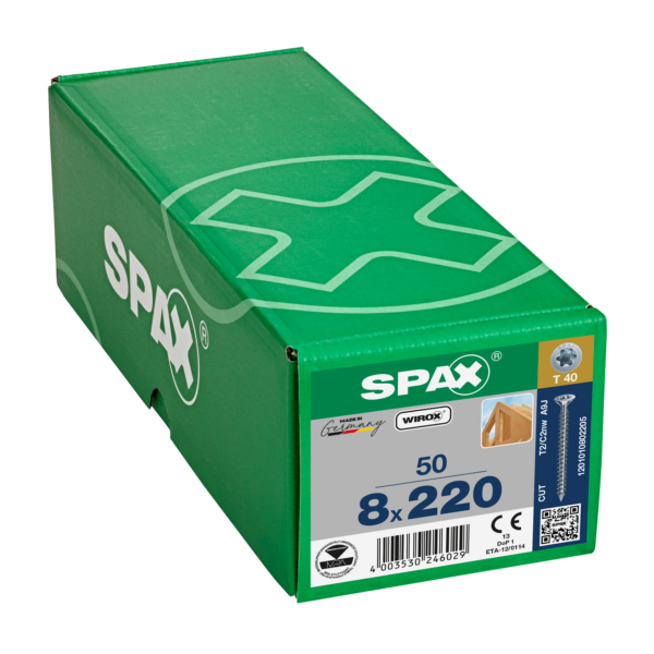 Vis SPAX SeKo T-STAR+ 80x220 VG Wirox (Par 50) 5
