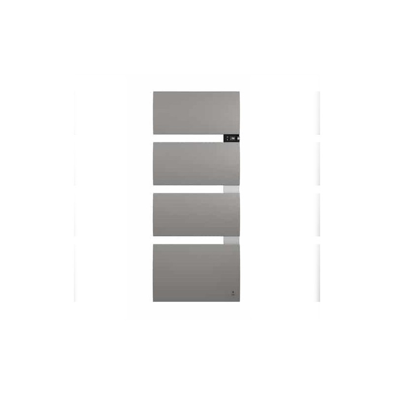 Radiateur sèche-serviettes électrique SYMPHONIK MAT A DROITE GRIS/ALU - THERMOR - 490613