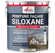 Peinture Facade Siloxane Hydrofuge - ARCAFACADE SILOXANE - 10 L (+ ou - 60 m² en 1 couche) - Pierre - RAL 090 90 10