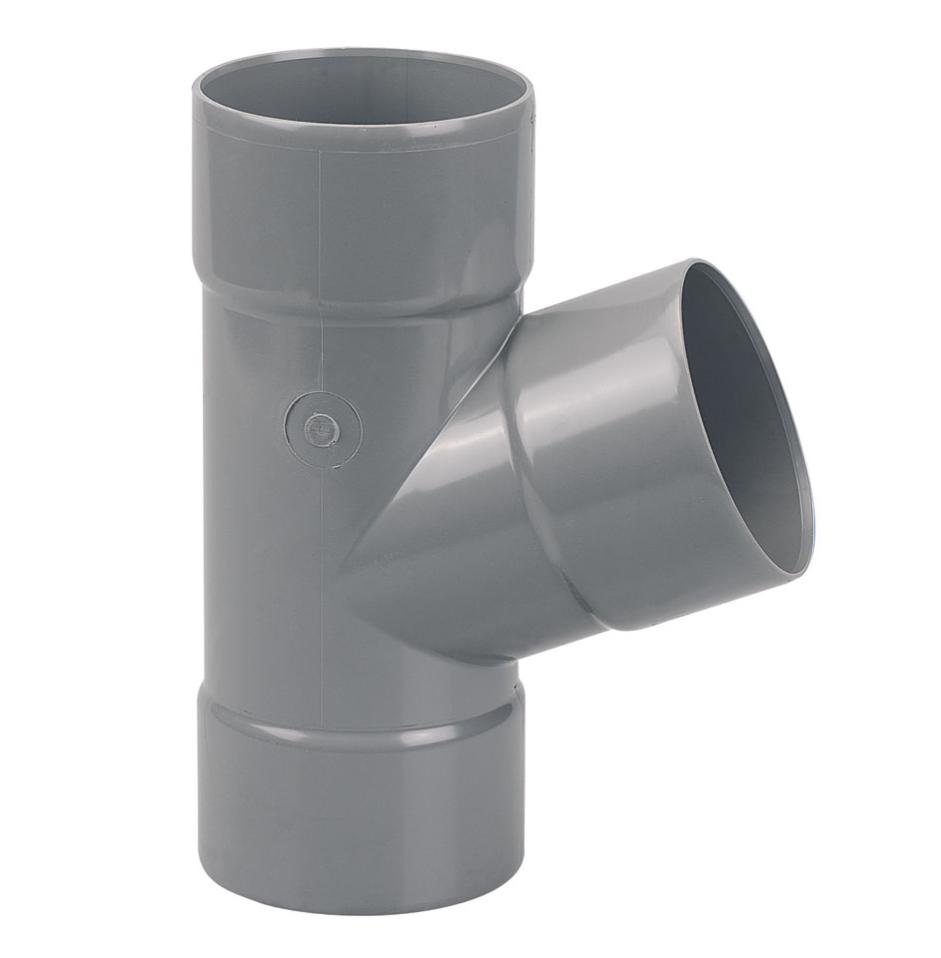 Culotte PVC femelle-femelle 67° Ø100 - WAVIN - 3025883