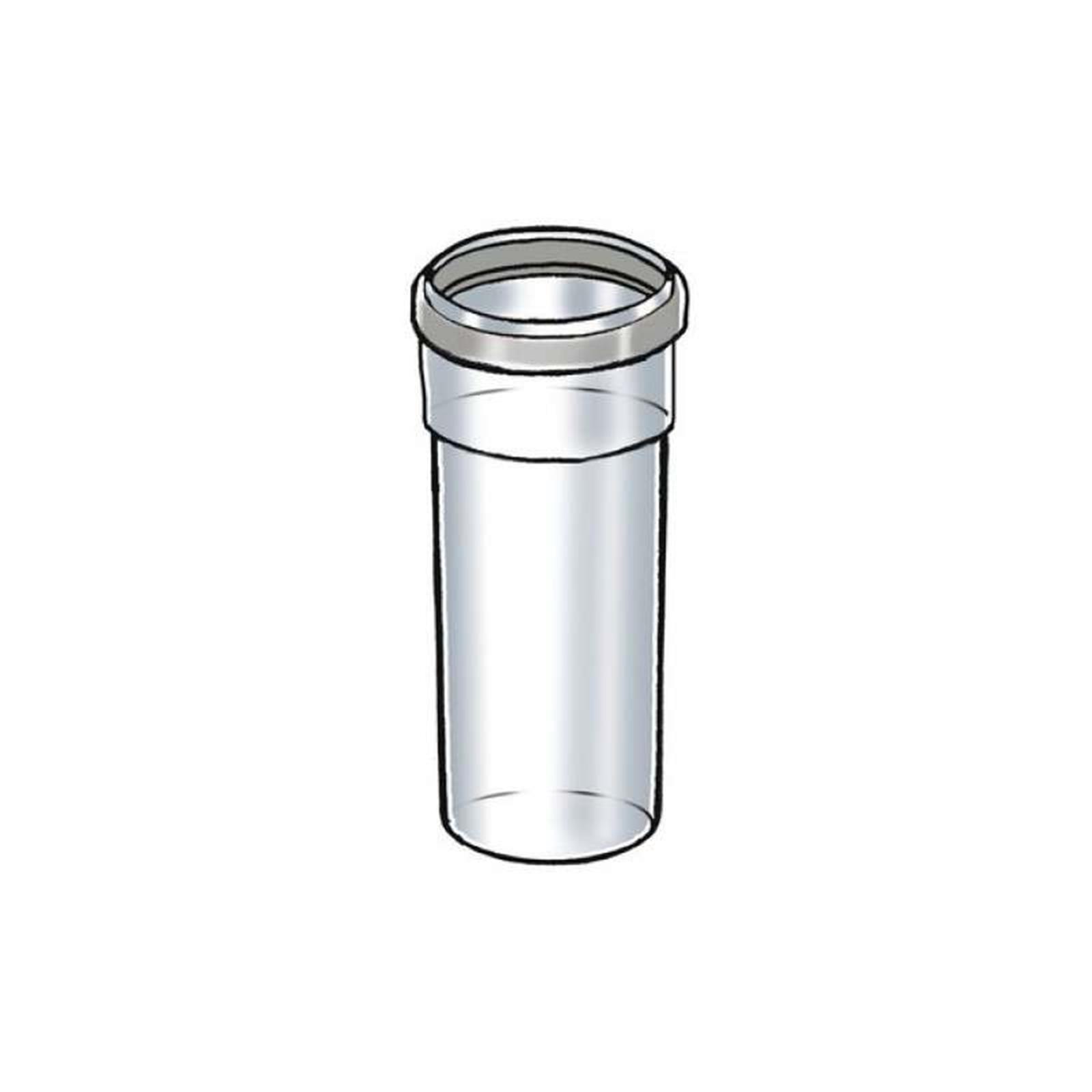 Conduit de fumée PPTL Ø 80 CHEMILUX - Longueur : 250 mm