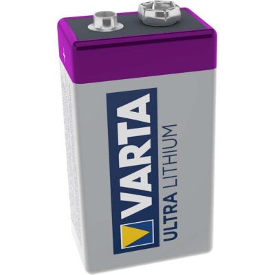 VARTA Batterie au lithium 9V 9 V 1-Blister 2