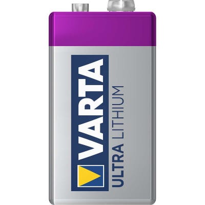 VARTA Batterie au lithium 9V 9 V 1-Blister 1