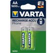 VARTA Batterie Rechargeable NiMH AA 1.2 V 1700 mAh 2-Blister
