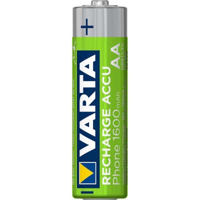 VARTA Batterie Rechargeable NiMH AA 1.2 V 1700 mAh 2-Blister 1