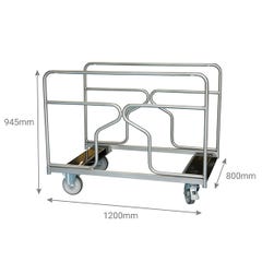 Chariot pour table - charge max 300kg - 800007629 1