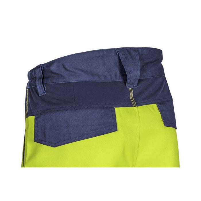 Pantalon haute visibilité HIBANA Jaune et Marine - Coverguard - Taille M 2