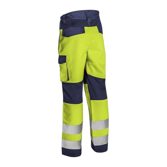 Pantalon haute visibilité HIBANA Jaune et Marine - Coverguard - Taille M 1
