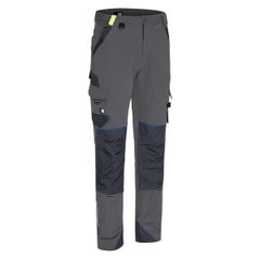 Pantalon de travail SACHA gris/bleu - North Ways - Taille 38 0