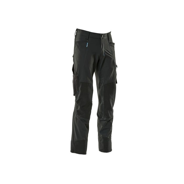 Pantalon avec poches genouillères ULTIMATE STRETCH Noir - Mascot - Taille W34.5/L32 1