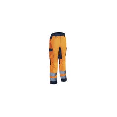 Pantalon haute visibilité HIBANA Orange et Marine - Coverguard - Taille M 0
