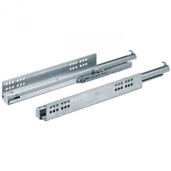 Coulisse Quadro V6 Push To Open sortie totale (la paire) - 500 mm - Hettich