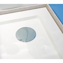 Ondée - Receveur de douche rectangulaire 90 x 120 cm en SMC coloris blanc - BULL Ayor 4