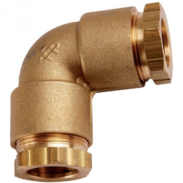 Raccord PE coudé 90° à serrage - Ø 32 mm - Rexuo - Huot