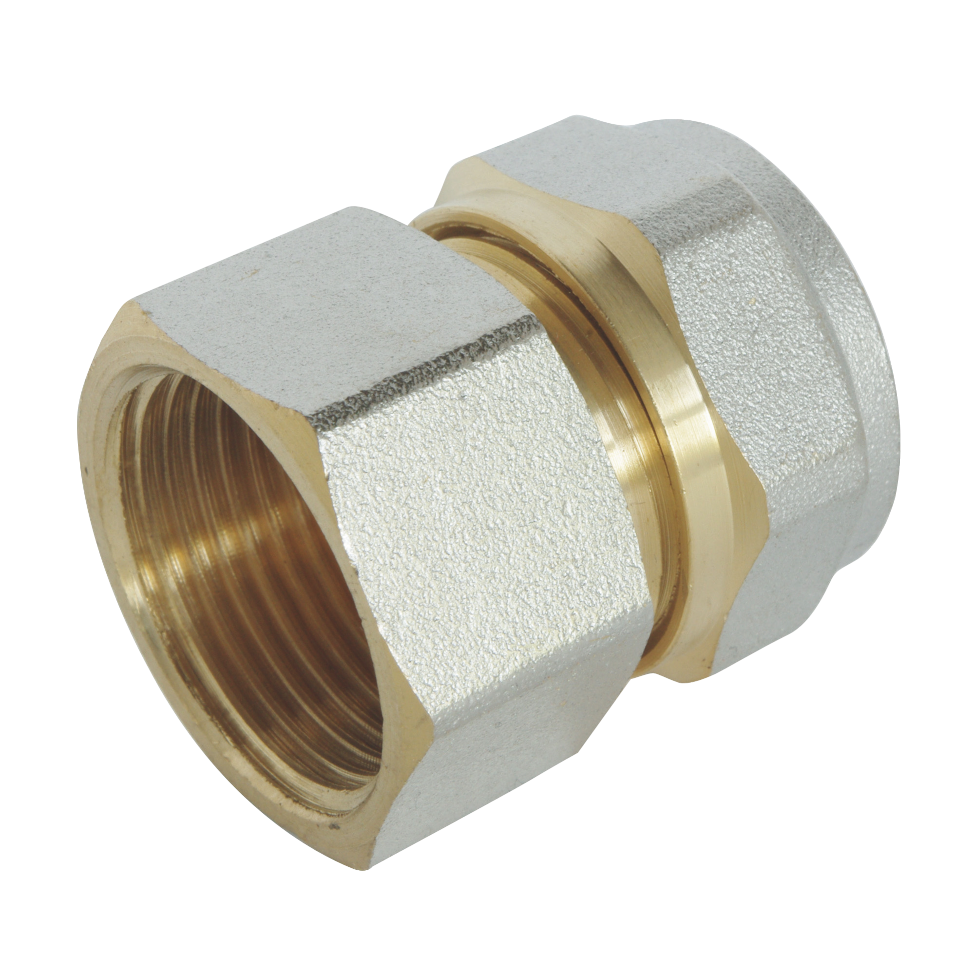 SOMATHERM FOR YOU - Raccord droit à visser pour tube Multicouche Ø20-F20/27