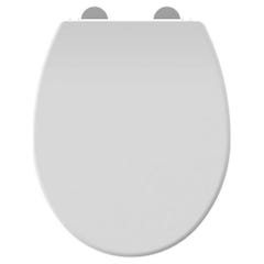 Abattant WC en thermodur - fermeture progressive et déclipsable DOLCEO blanc coton 5