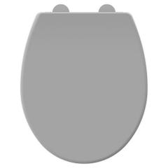 Abattant WC en thermodur - fermeture progressive et déclipsable DOLCEO gris mat 5