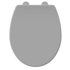 Abattant WC en thermodur - fermeture progressive et déclipsable DOLCEO gris mat 4