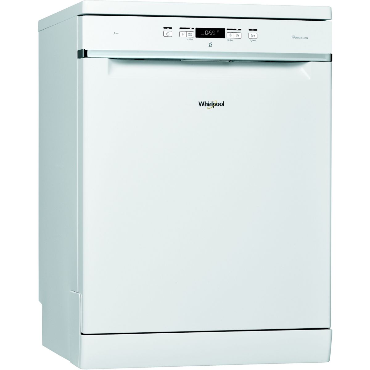 Lave vaisselle 60 cm WHIRLPOOL WFC3C26P Blanc
