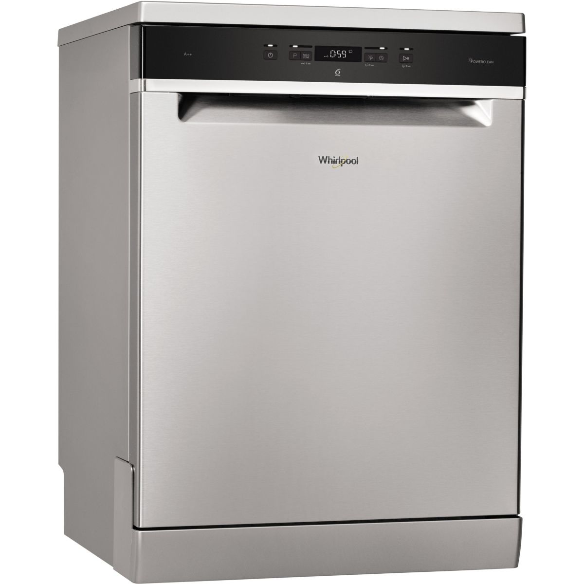 Lave vaisselle 60 cm WHIRLPOOL WFC3C26PX Inox