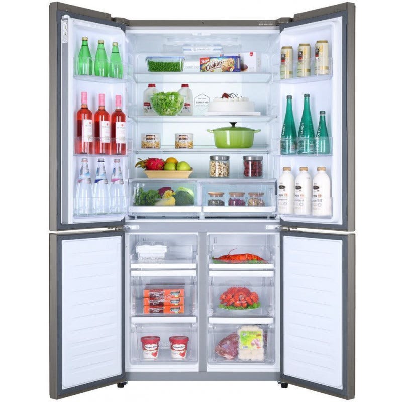 Réfrigérateurs multi-portes 610L Froid Ventilé HAIER 90.8cm F, HTF 610 DM 7 2
