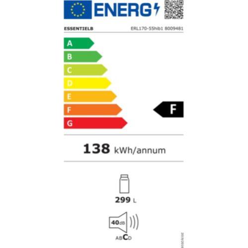 Réfrigérateur 1 porte ESSENTIELB ERLV170-60hib1 chez Connexion