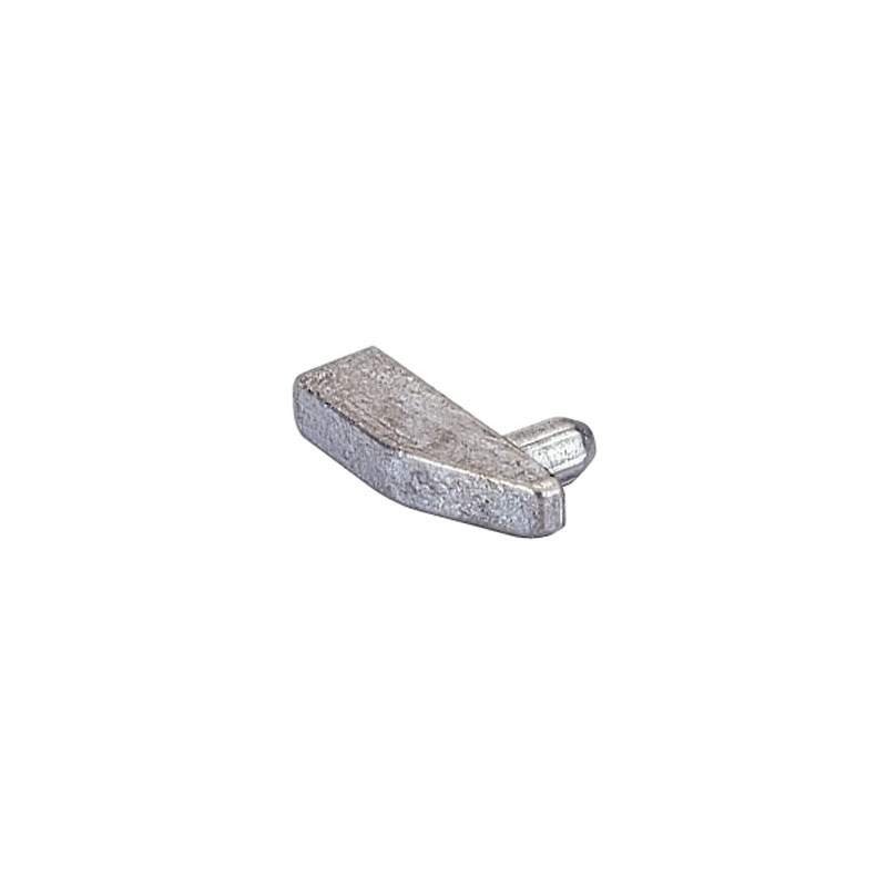 Taquets pour fonds rainurés - Décor : Brut - Matériau : Zamac - HETTICH