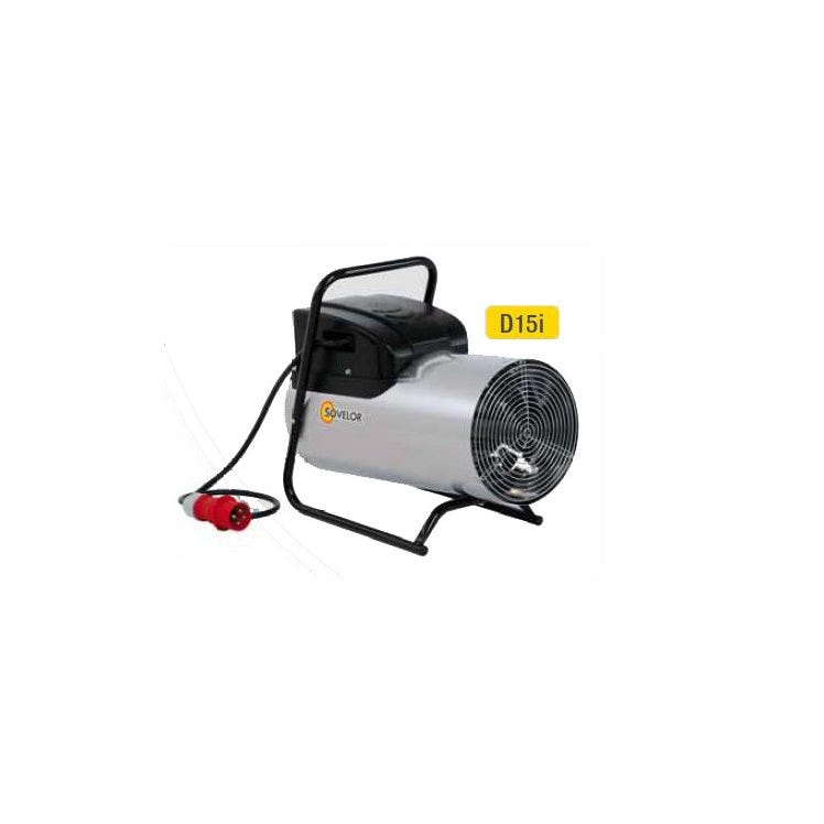 Chauffage air pulsé électrique portable inox 380V~3 50 Hz 15 kW D15I Sovelor 0