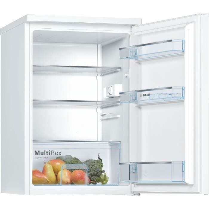 Réfrigérateurs table top 135L Froid Statique BOSCH 56cm F, KTR15NWFA 5