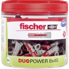 Fischer DUOPOWER 8x40 Cheville 2 éléments 40 mm 8 mm 535982 80 pc(s) 0